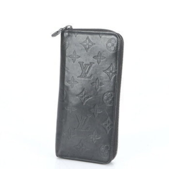 Louis Vuitton Monogram Vertical MUM Shadow Wallet Leather Long Zippy equipped - Picture 1 of 8